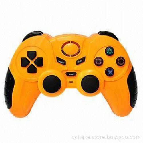 Wireless Joypad for Sony's PS3/PS2/PC, with Turbo/Clear Functions and Built-in Dual Shock Motors